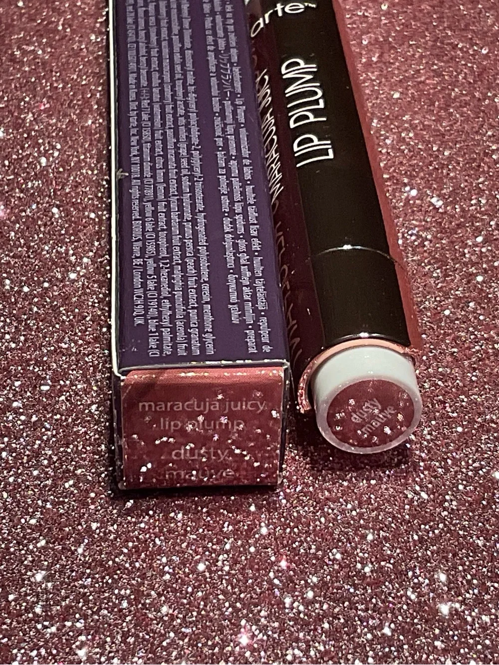 Tarte Maracuja Juicy Lip Plump Gloss:) DUSTY MAUVE NIB